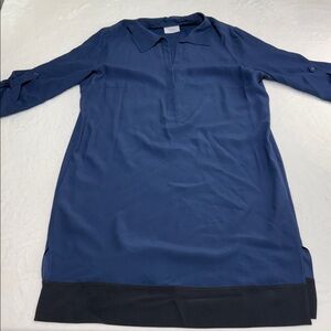 Akris Punto Navy Blue Dress